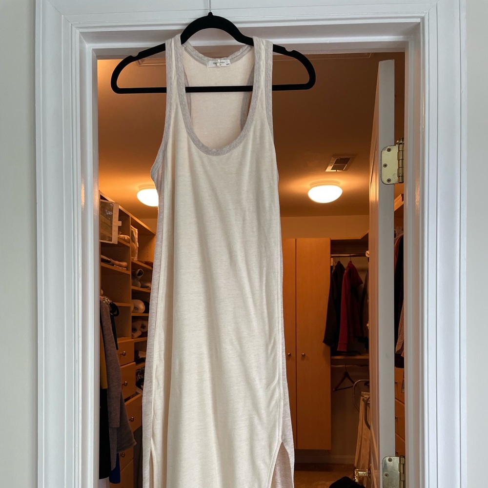 Rag and Bone Linen MIDI Calf Dress XS